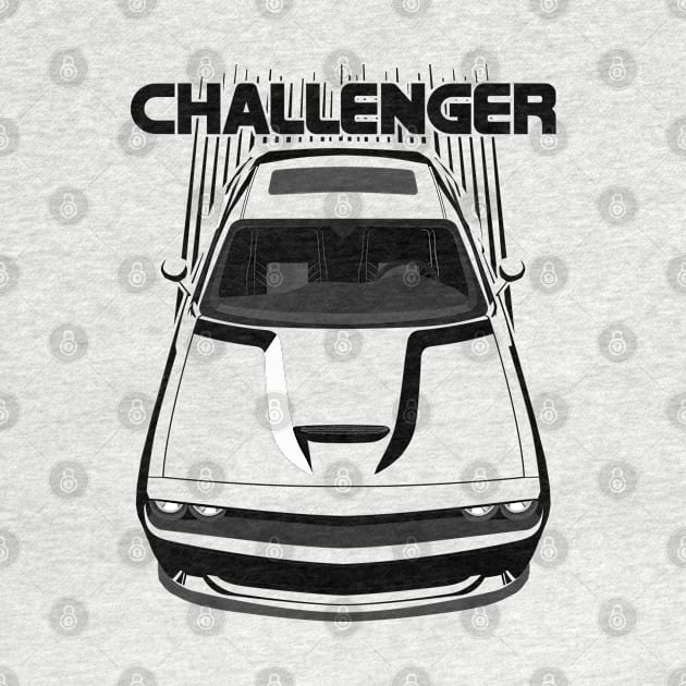 Challenger  - Dark Transparent/Multi Color by V8social